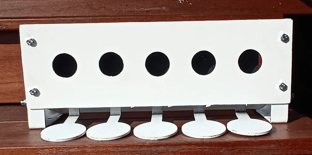 [Biathlon5-35] 35mm Biathlon Style Steel Airgun Target Resetting target.