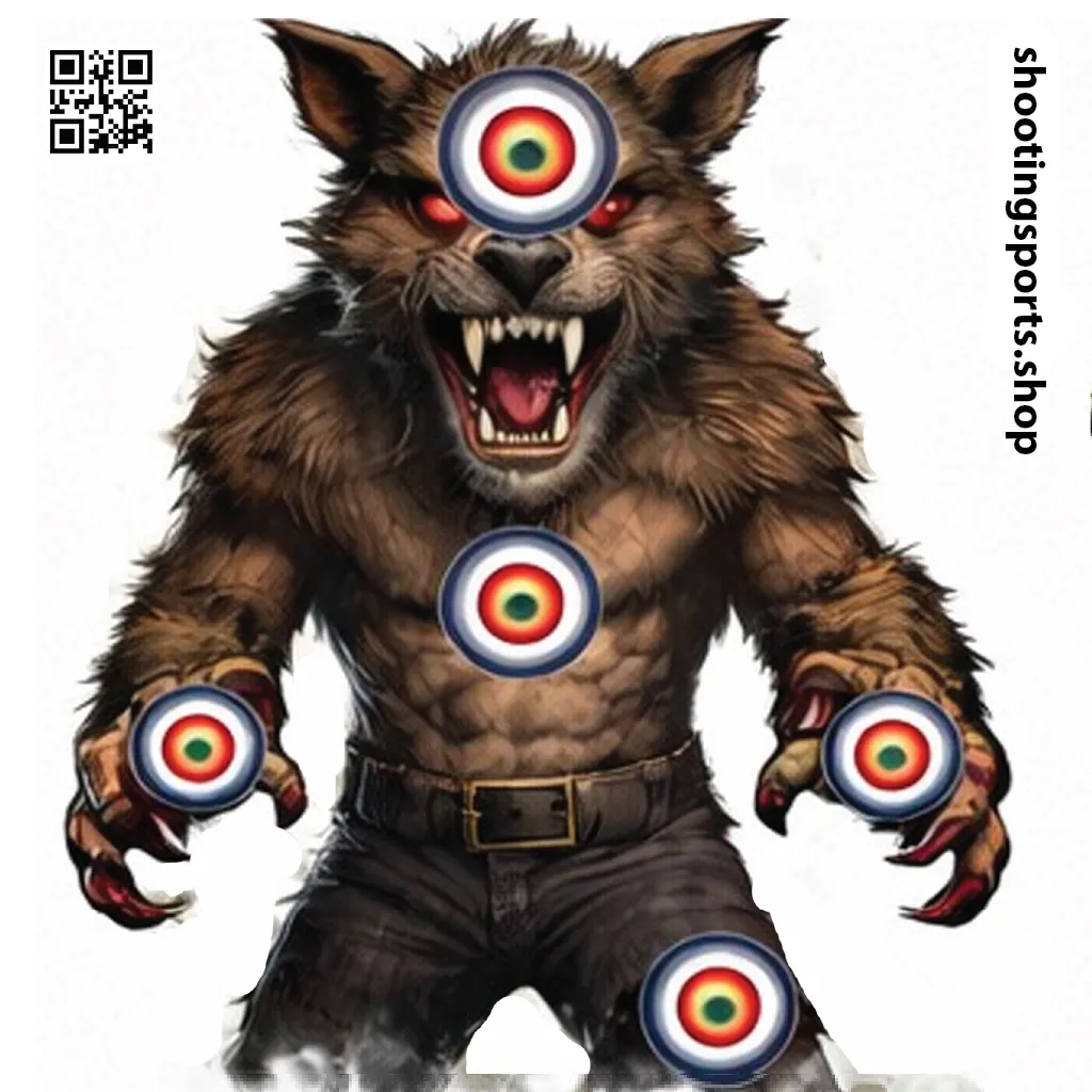 Werewolf Monster - Paper 17cm x 17cm Packs